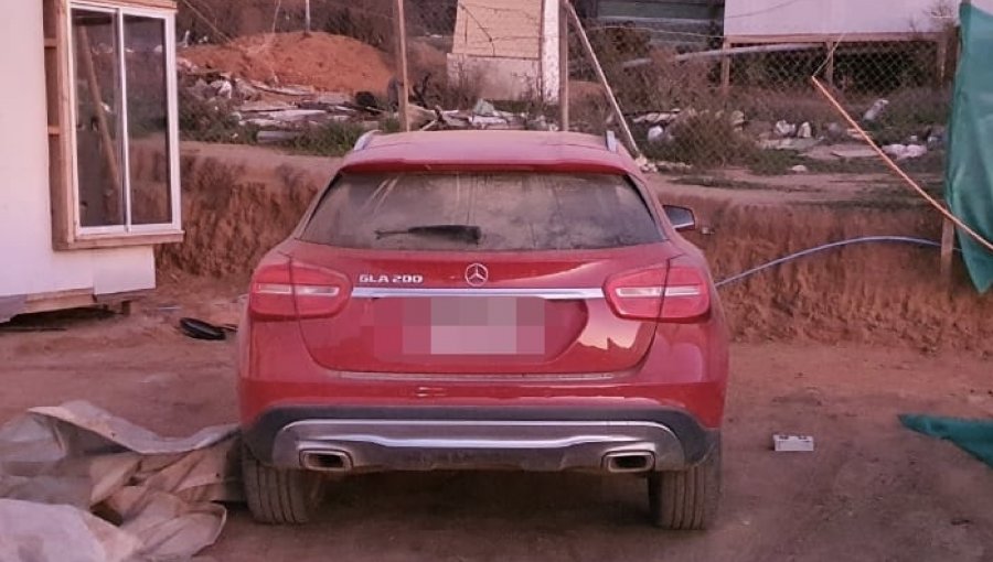 Denuncia por presencia de un automóvil abandonado permitió hallar y recuperar seis vehículos robados en Villa Alemana