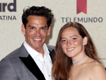 Cristián de la Fuente asistió a los Latin Billboard acompañado de su hija, Laura
