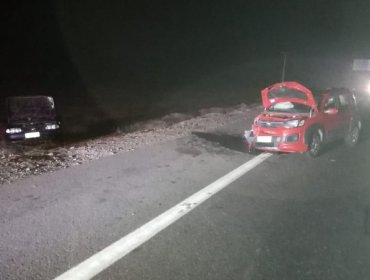 Violenta colisión en acceso sur de Santiago dejó un muerto y tres heridos