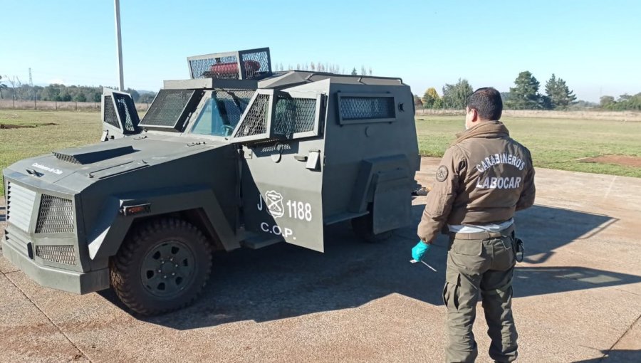 Carabinero resultó herido con perdigón en el rostro durante ataque en Victoria