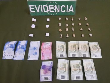Cinco detenidos por microtráfico de drogas dejó procedimiento en el Parque Italia de Valparaíso