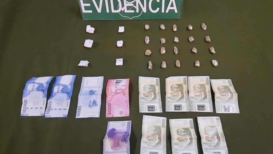 Cinco detenidos por microtráfico de drogas dejó procedimiento en el Parque Italia de Valparaíso