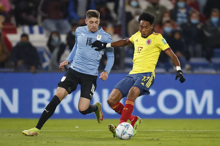 Uruguay y Colombia no se sacaron diferencias por la fecha 11 rumbo al Mundial de Qatar