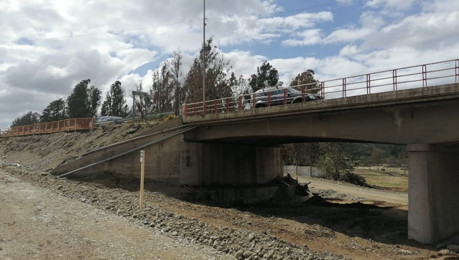 Ministerio de Obras Públicas mejora la conectividad regional con trabajos de reposición del Puente Limache en ruta 64