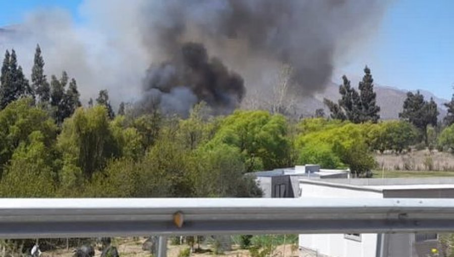 Decretan Alerta Roja en Salamanca por incendio forestal cercano a la comuna