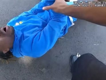 "Soy parapléjico": Polémica por registro donde policía estadounidense saca de un auto a hombre afroamericano