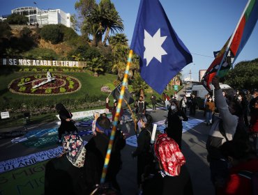 "Marcha por la defensa de la naturaleza" genera alta congestión vehicular en Viña del Mar