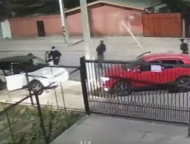 Investigan violento portonazo frustrado que dejó a hombre lesionado en San Joaquín