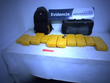 Incautan más de 198 millones de pesos en drogas en controles aduaneros en Tarapacá