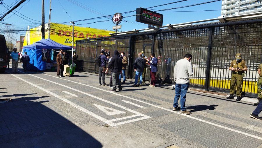Estación Vicente Valdés de Metro fue cerrada por casi dos horas debido a procedimiento policial por objeto sospechoso