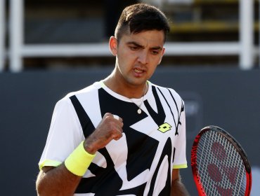 Tomás Barrios escaló nueve puntos y alcanzó su mejor ranking en la ATP