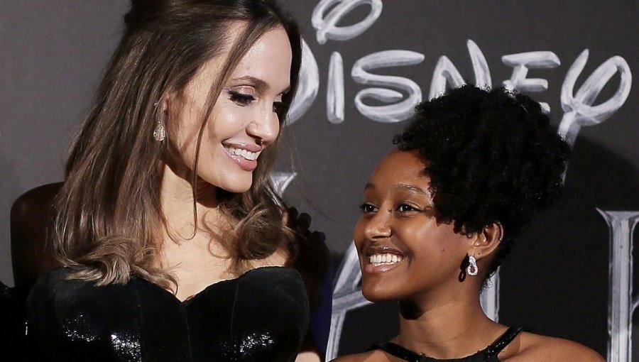 Hija de Angelina Jolie deslumbró en la alfombra roja de “Eternals” con icónico vestido de su madre