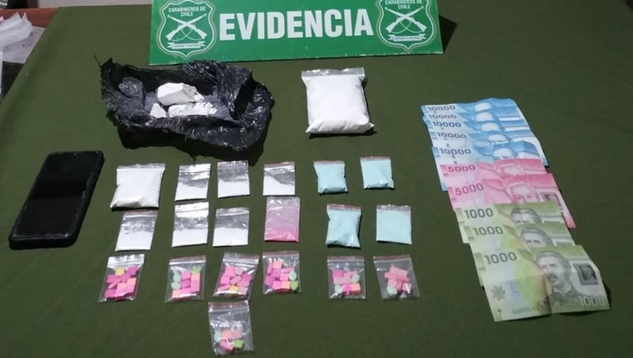 Detienen a cinco personas por tráfico de drogas en Quilpué: a uno se le acusa además por el delito de homicidio e incendio
