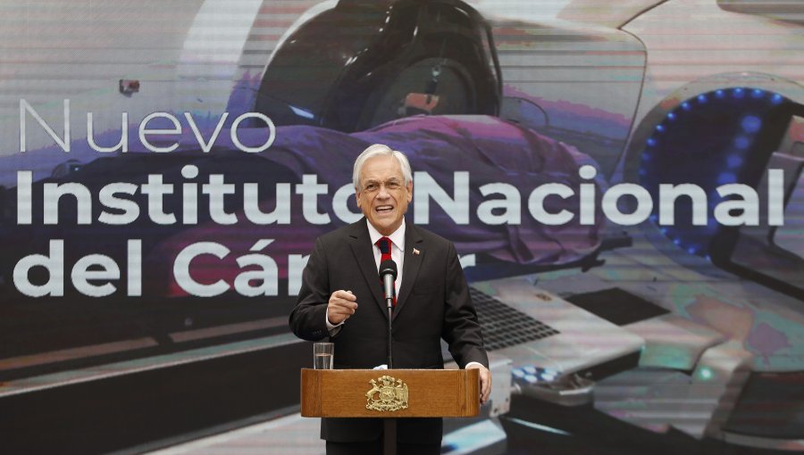 Presidente Piñera dio inicio al proceso para la construcción del nuevo Instituto Nacional del Cáncer