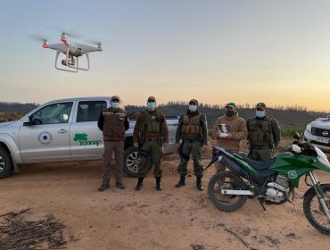 Con un nuevo y moderno dron, guardaparques reforzarán la vigilancia de la Reserva Nacional Lago Peñuelas