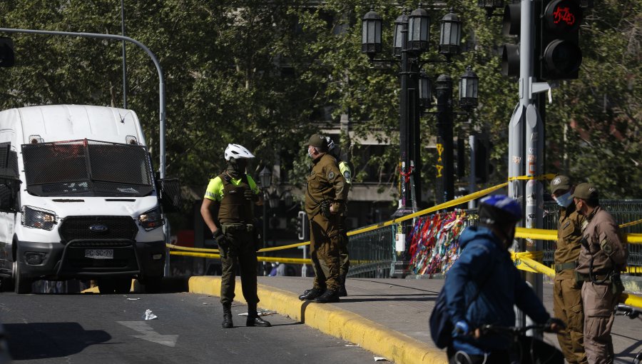 Detienen a tres involucrados en brutal golpiza a Carabinero en Barrio Bellavista