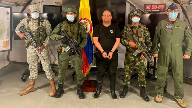 Capturan al narcotraficante más buscado de Colombia y jefe del Clan del Golfo: Compararon la operación con la captura de Pablo Escobar
