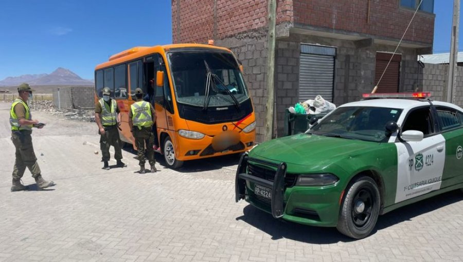 376 infracciones se han cursado a conductores por transporte ilegal de personas en Tarapacá