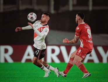 Paulo Díaz brilló en triunfo de un River Plate que acaricia el título en Argentina