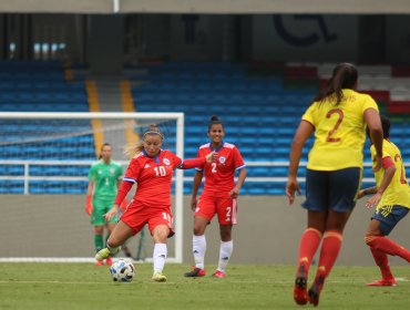 La Roja femenina cayó en segundo duelo amistoso frente a Colombia