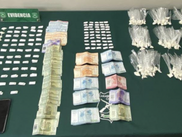 Investigación concluye con cuatro detenidos por microtráfico de drogas en población de La Calera