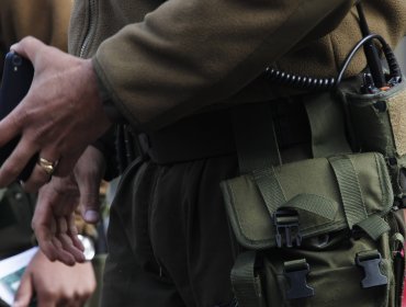 San Joaquín: Carabinero de franco frustró robo de camioneta y detuvo a sujeto con 24 condenas