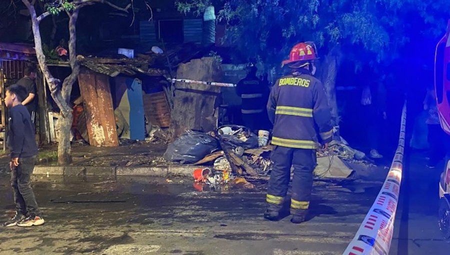 Incendio en población La Victoria dejó a dos personas fallecidas
