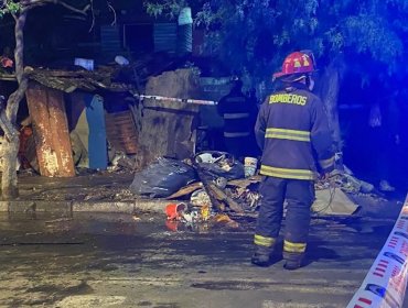 Incendio en población La Victoria dejó a dos personas fallecidas