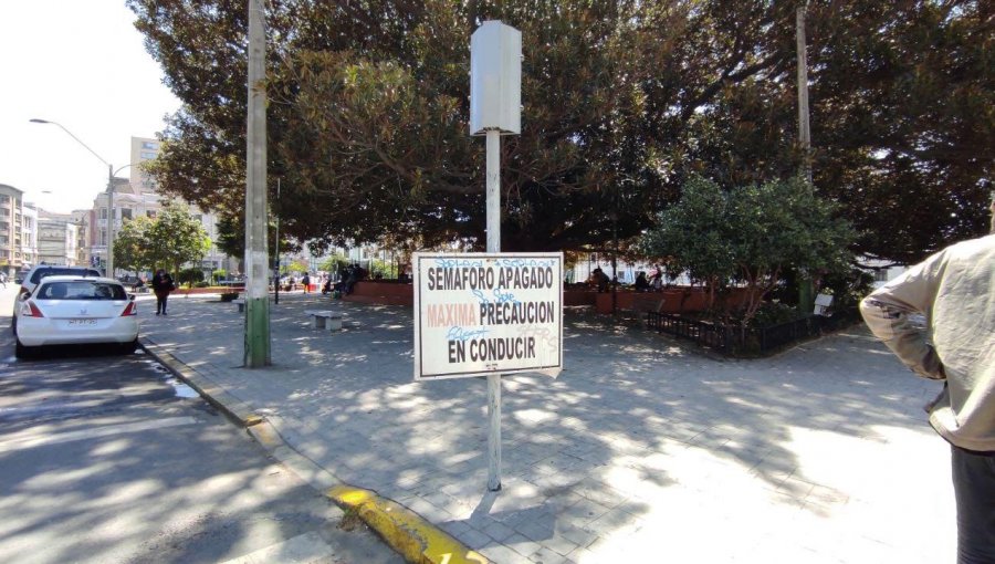 A mediados de noviembre estarían operativos los semáforos que fueron vandalizados en el plan de Valparaíso