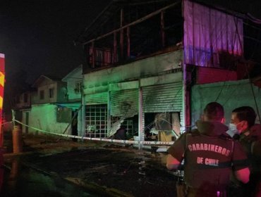 San Ramón: Muere una persona en voraz incendio que destruyó por completo una fábrica de mote