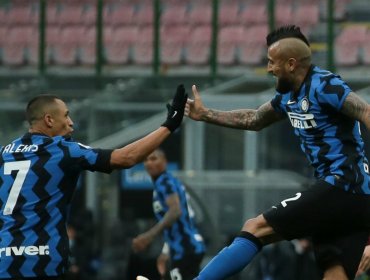 Fútbol Italiano: Sánchez y Vidal participaron en triunfo de Inter que sigue tercero