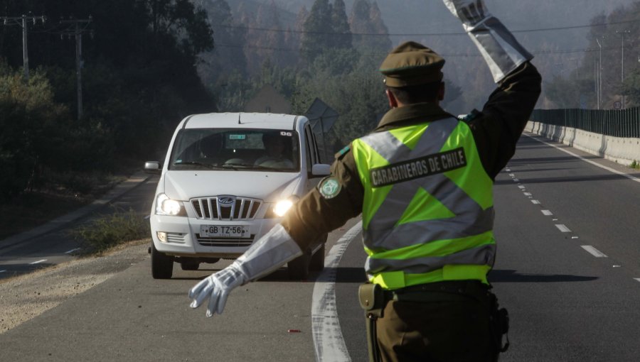 Nuevo balance de Carabineros por fin de semana largo informa de 18 fallecidos