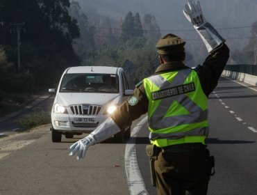 Nuevo balance de Carabineros por fin de semana largo informa de 18 fallecidos