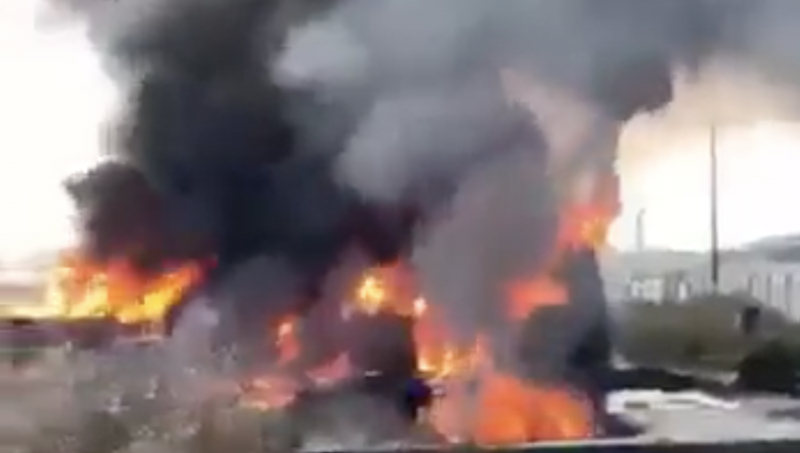 Controlan emergencia industrial registrada en ex planta de asfalto de Concón: habría comenzado en bidones