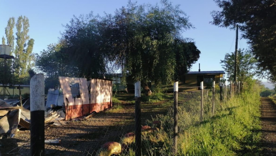 Escuela y jardín infantil resultaron completamente destruidos tras ataque incendiario en Lautaro