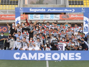 Deportes Recoleta venció a San Antonio Unido y se consagró campeón de la Segunda División