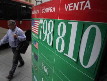 El dólar cotizó bajo los $ 800 en la apertura de este martes