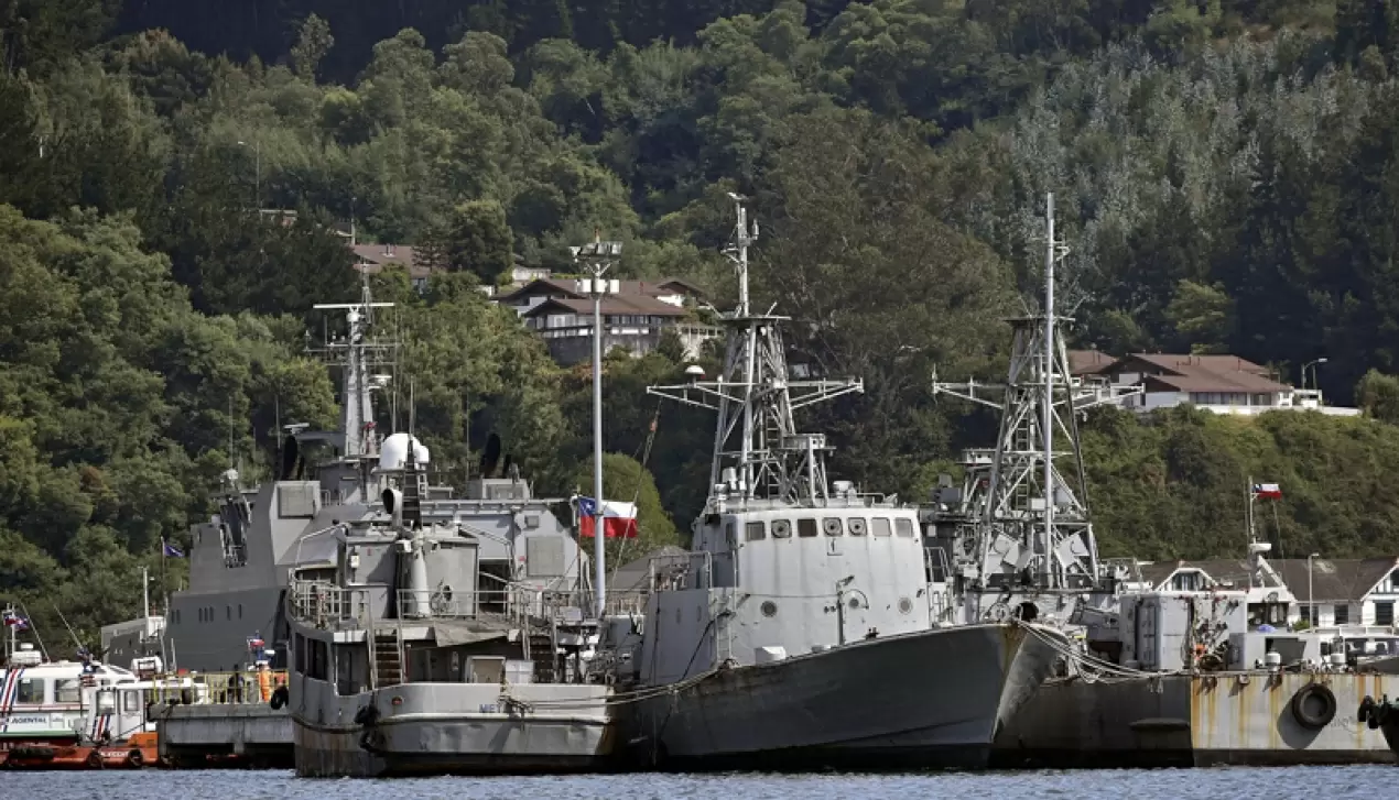Cuatro lesionados deja explosión en la Base Naval de Talcahuano: hay un herido de gravedad