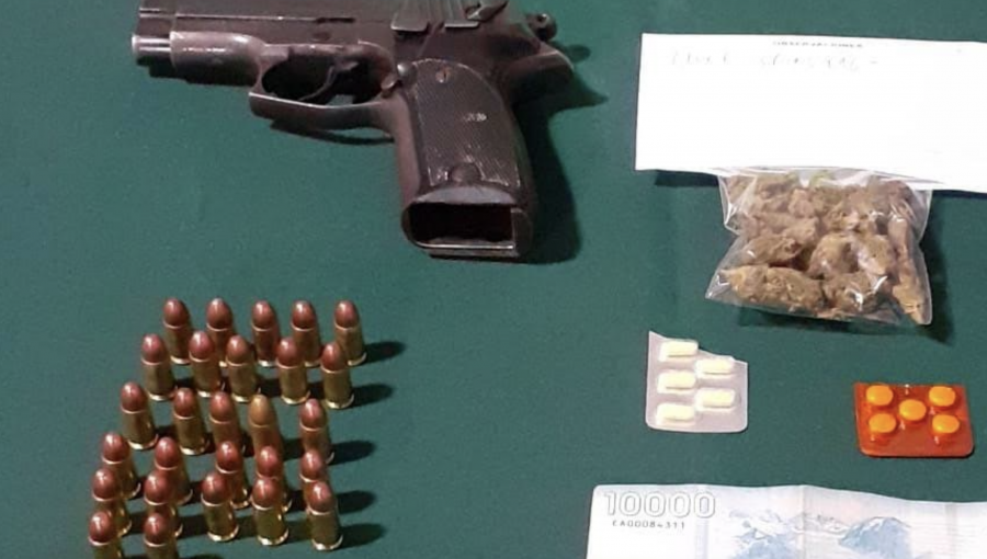 Sujeto con tres órdenes de detención en su contra fue capturado durante control vehicular en Quillota