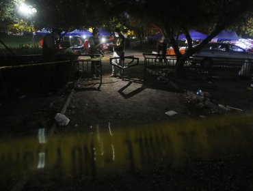 Anuncian refuerzo policial en Parque de Los Reyes de Santiago tras balacera que dejó un hombre muerto