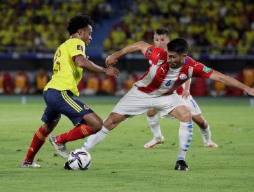 Colombia y Paraguay no se sacaron ventajas en las Clasificatorias al Mundial de Qatar