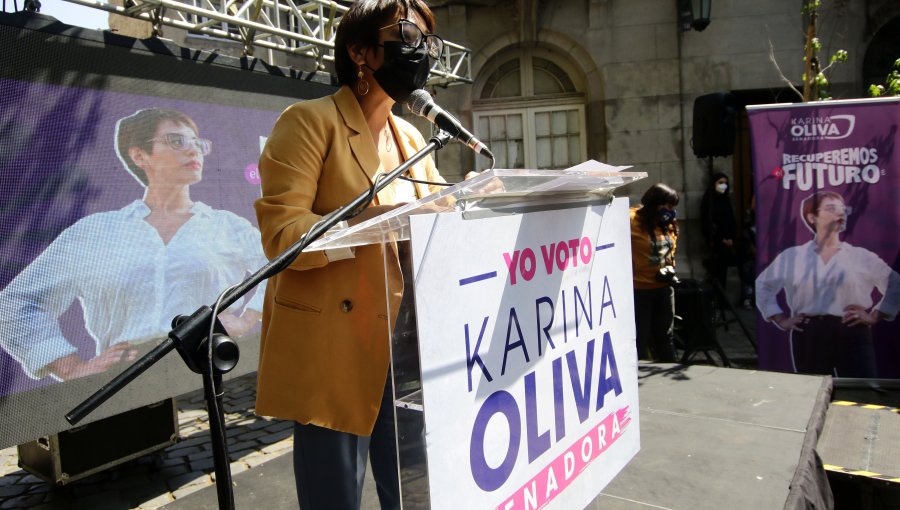 DC oficia al Servel por gastos en campaña a gobernadora de Karina Oliva: "Estamos ante una posible comisión de delitos"