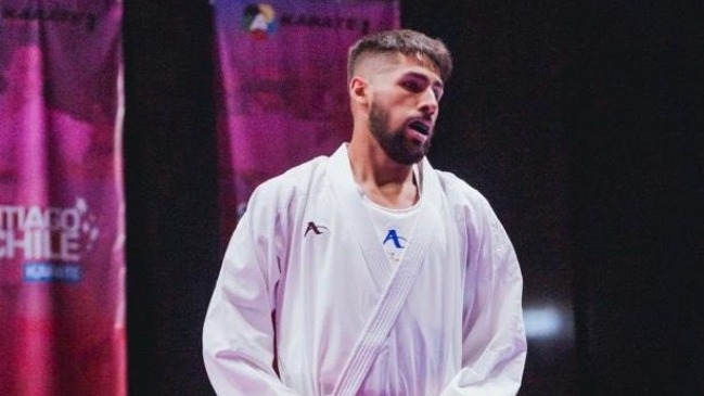 Fabián Huaiquimán logró medalla de plata en Mundial de Karate