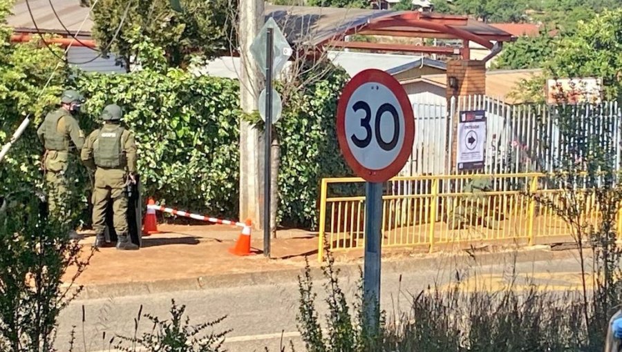 GOPE cierra local de votación en Ñuble e inicia operativo por objeto sospechoso