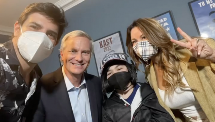 Cathy Barriga agradeció el apoyo para que su esposo fuera reelegido como diputado y felicitó a José Antonio Kast