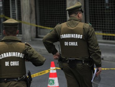 Sujeto fue detenido por portar un arma de fuego en la vía pública en Puente Alto