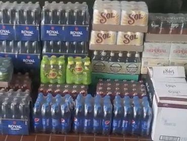 Capturan a delincuentes que robaron un camión cargado de bebidas alcohólicas en Ñuñoa