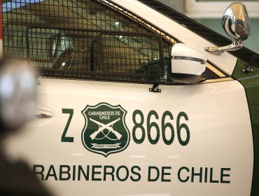 Dos carabineros lesionados tras chocar la patrulla policial durante una persecución en San Ramón