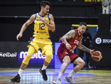 Chile cayó ante Brasil en las Clasificatorias al Mundial de Básquetbol