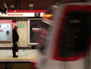 Linea 1 del Metro de Santiago presentó problemas de funcionamiento